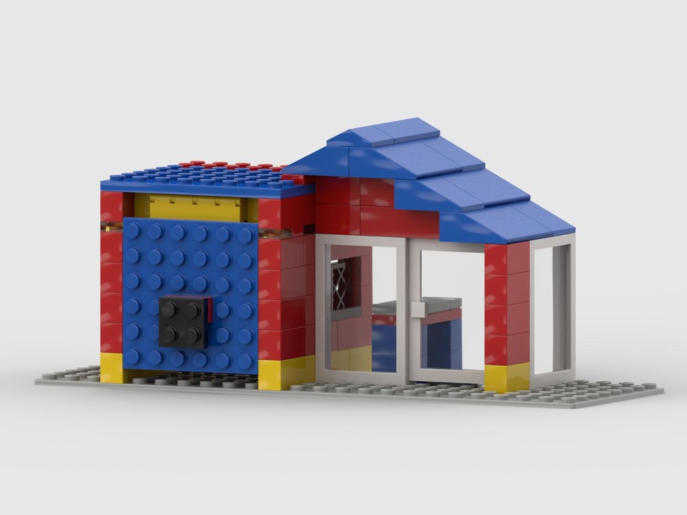 Lego Workshop with a small office