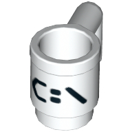 Lego Equipment Cup / Mug with 'C:\' Print