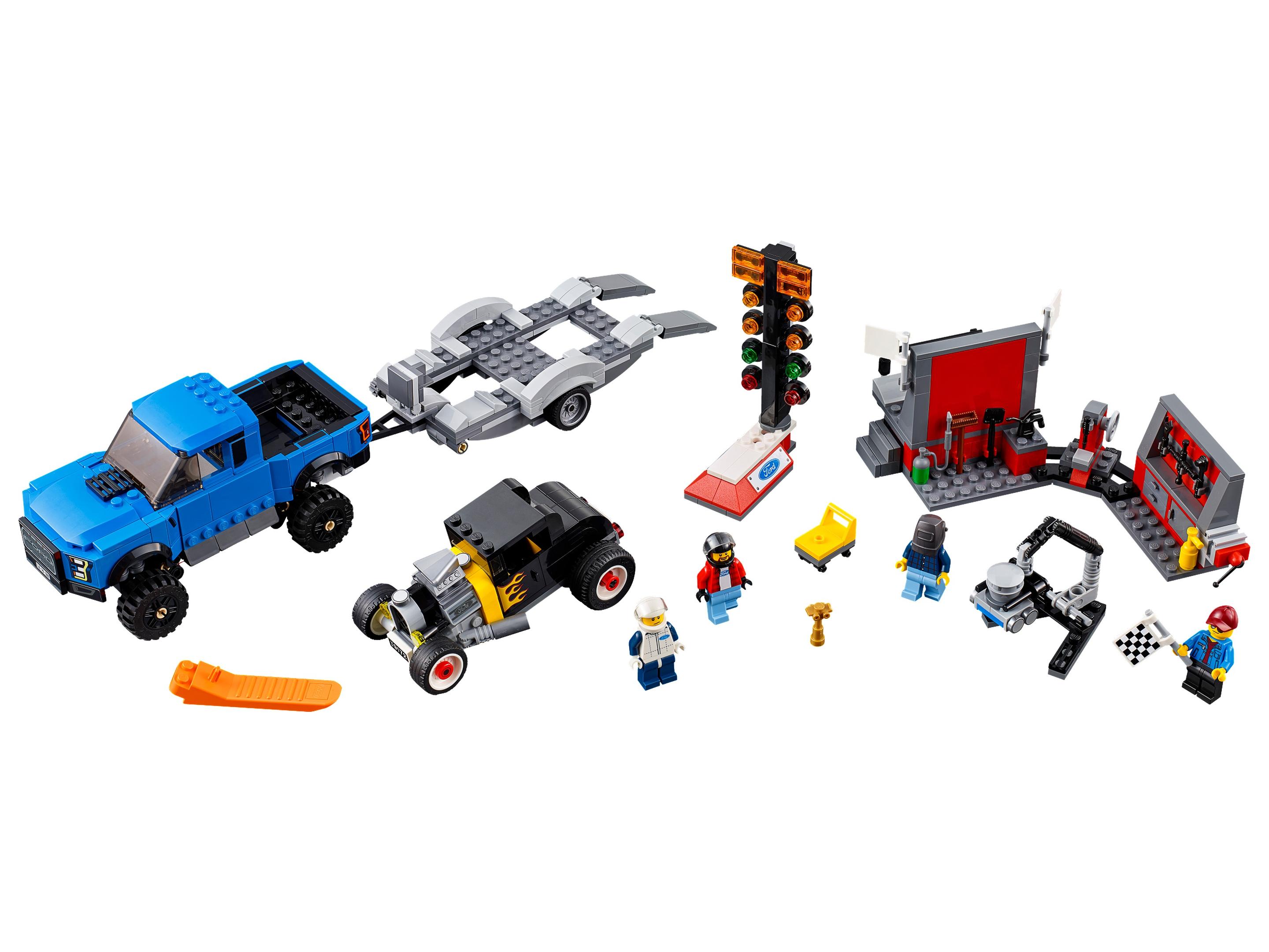 Lego Ford F-150 Raptor & Ford Model A Hot Rod