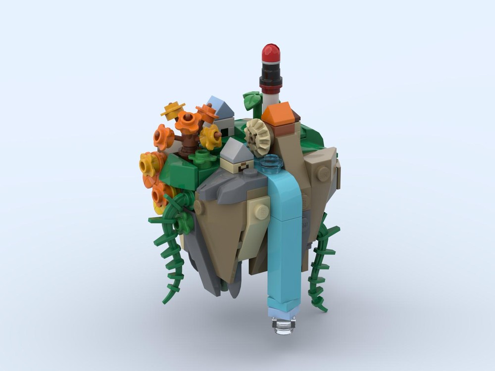 Lego Floating Micro Island