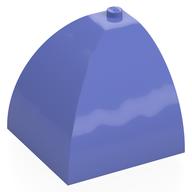 Lego Panel 5 x 5 x 3 1/3 / Blue Violet