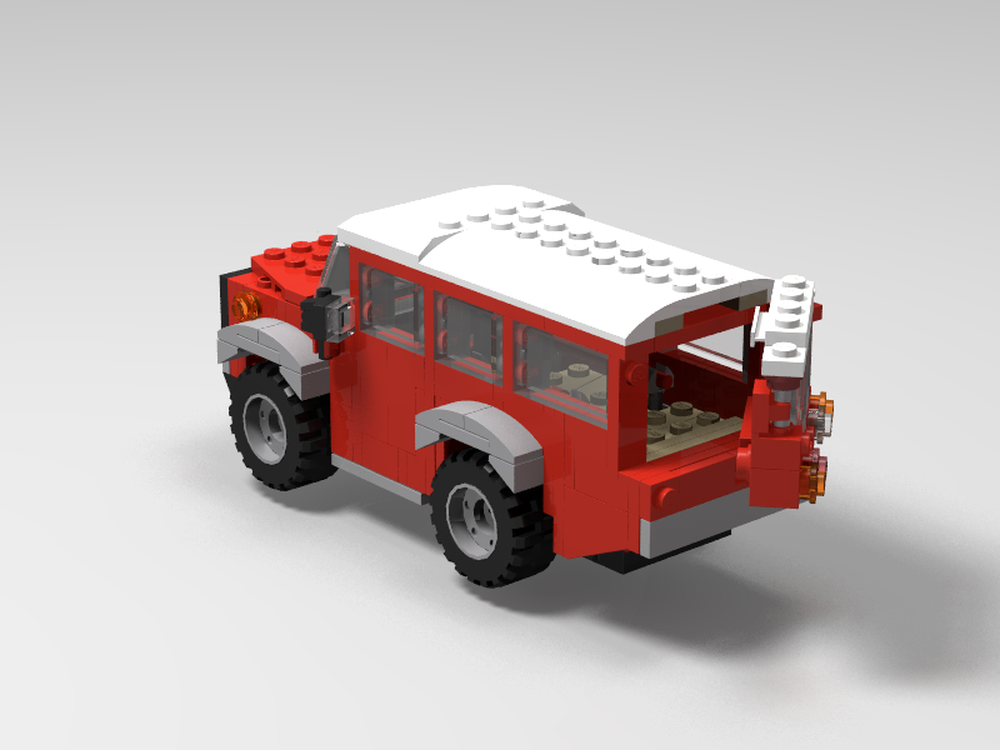 Lego "AWD Champions": Land Rover Defender 110