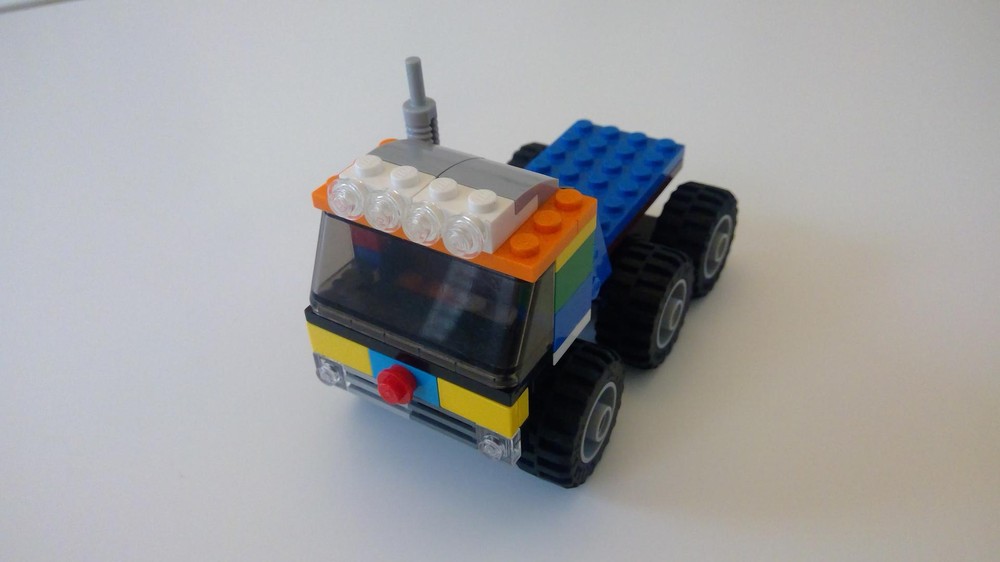 Lego tatra 6x6 with suspension