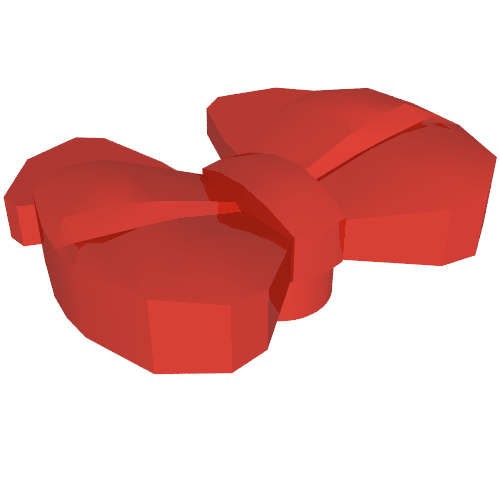 Lego Belville / Scala, Equipment, Bow / Red