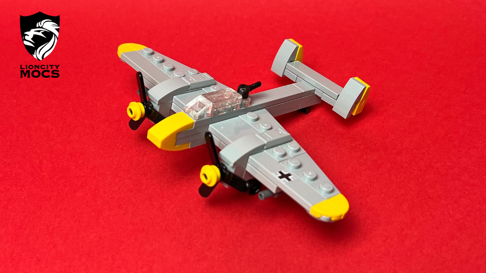 Lego Bf110 Tutorial (1:120)