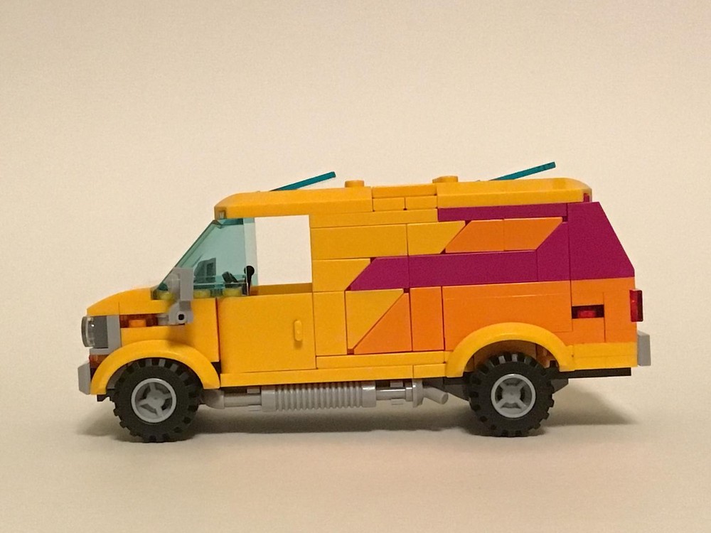 Lego Custom 80's Van (11370 Mod)