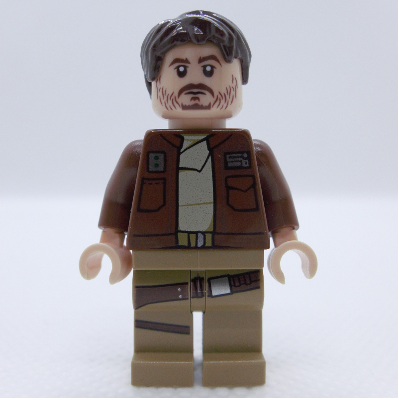 Lego Cassian Andor in Reddish Brown Jacket