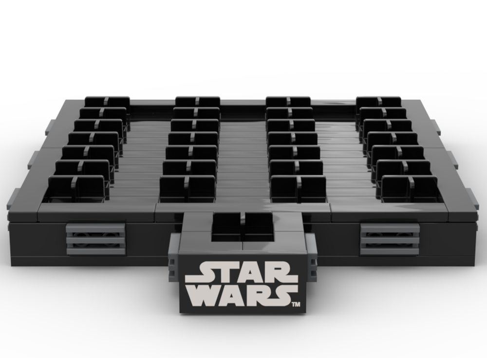 Lego Star War army display