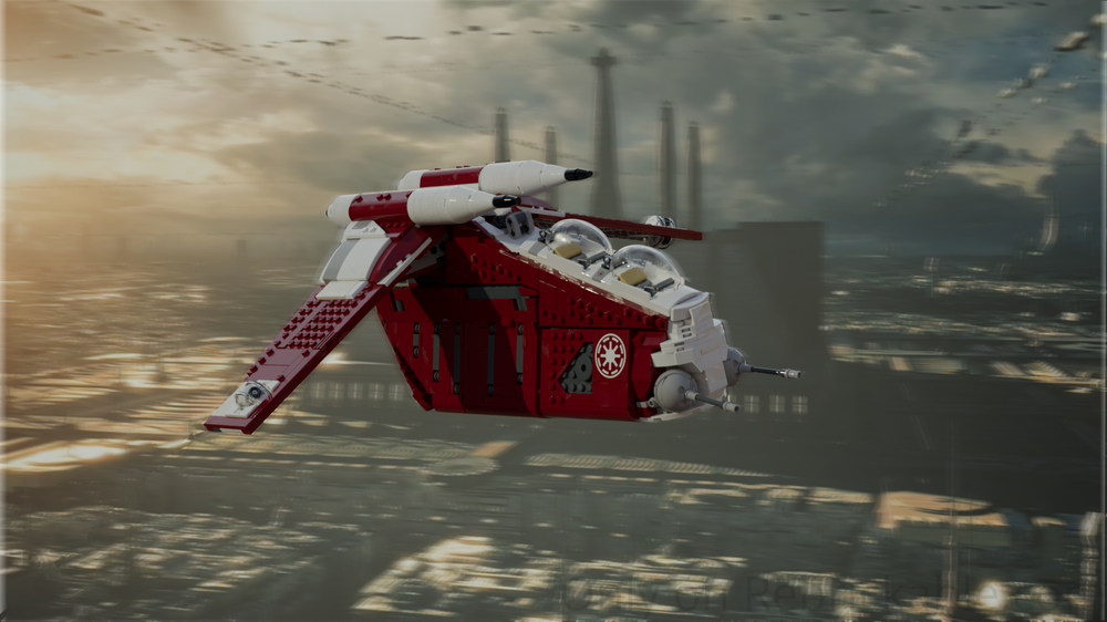 Lego Coruscant Guard Gunship - Ultimate Modification