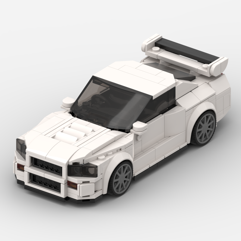 Lego 1999 Nissan Skyline GTR R34