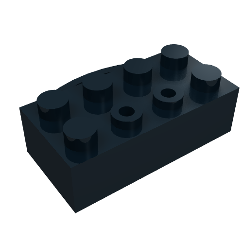 Lego Brick Special 2 x 4, Train Sliding Wheel Holder Brick