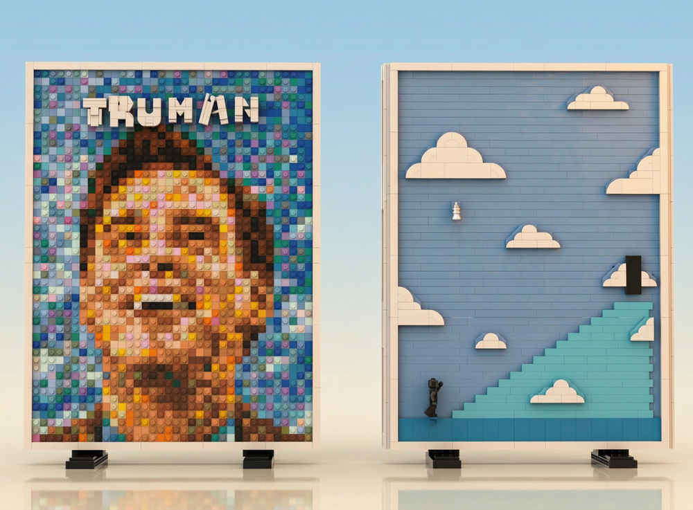 Lego The Truman Show – Two-Sided Poster