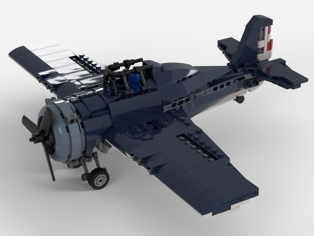 Lego F4F-4 Wildcat – Custom LEGO® MOC