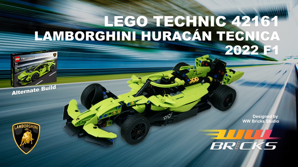 Lego 2022 F1 - LEGO Technic 42161 Lamborghini Huracán Tecnica 42161 alternate build