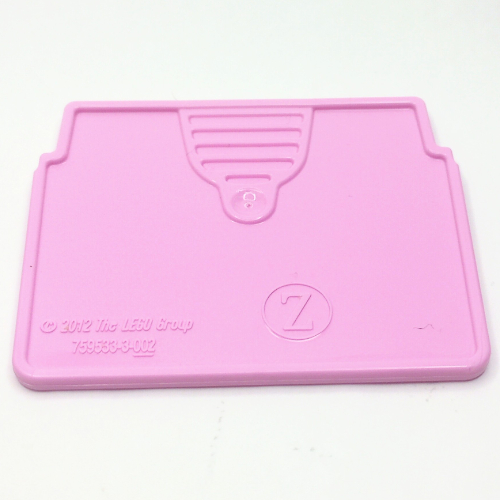 Lego Storage Case Divider, 6.5 x 5.5cm / Bright Pink