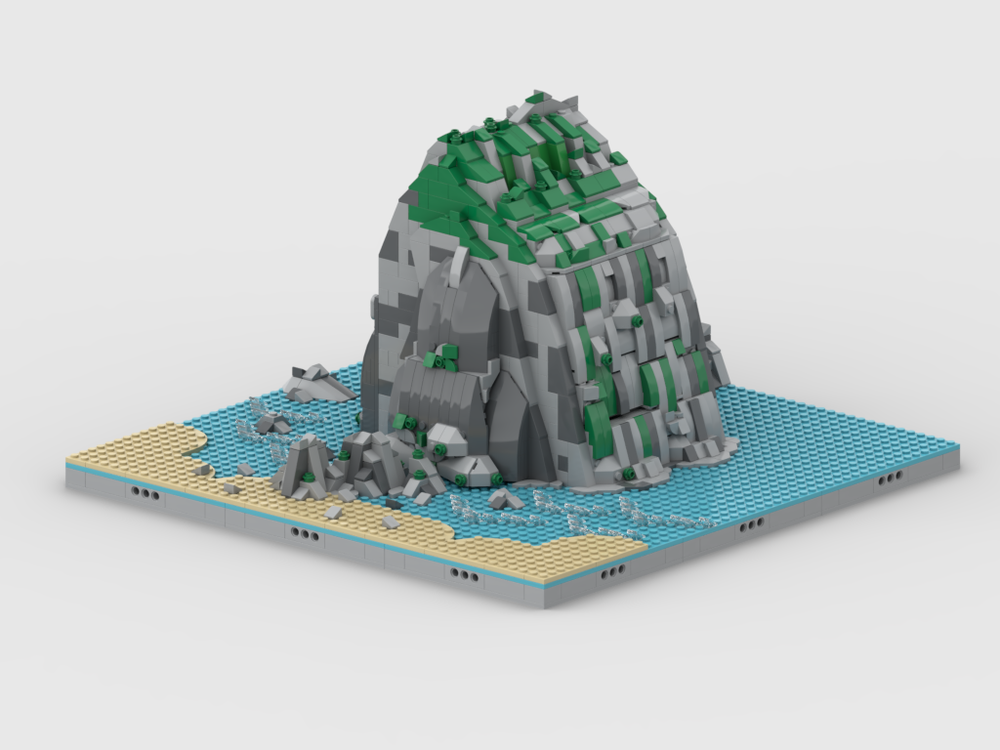 Lego Haystack Rock
