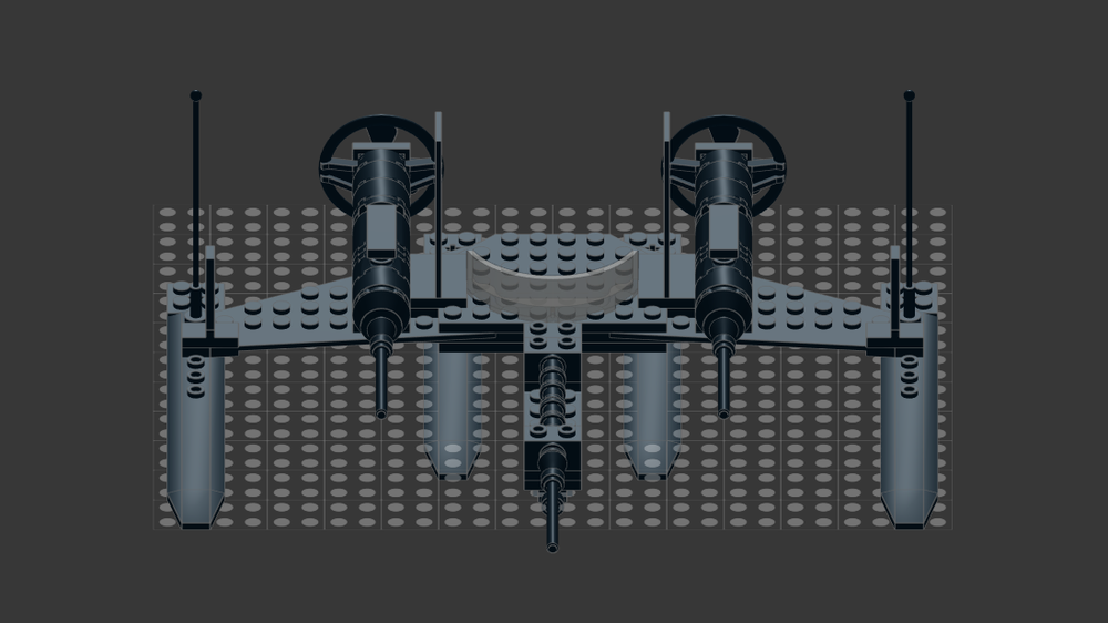 Lego Sharks Modified F-19 Tyranasour