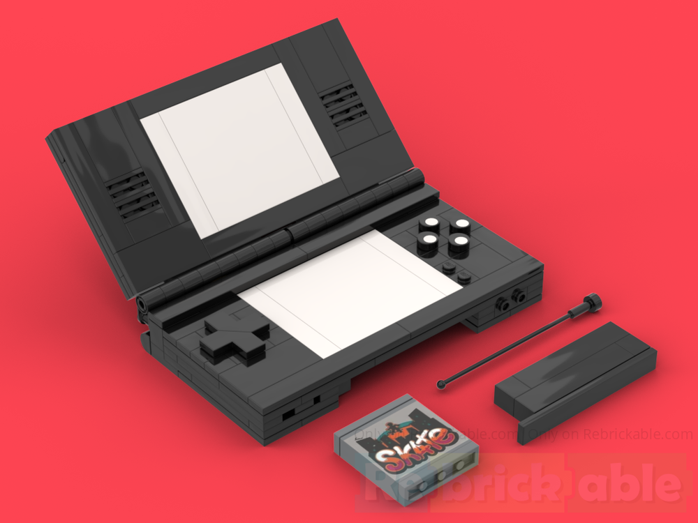 Lego Nintendo DS Lite (improved cartridge slot & more!)