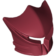 Lego Headwear Accessory Visor Fanciful for Vladek Minifig / Dark Red