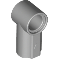 Lego Technic Axle and Pin Connector Angled #1 / Light Bluish Gray