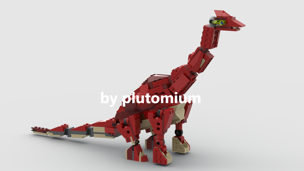 Lego Brachiosaurus (LEGO 4892 Alternate)