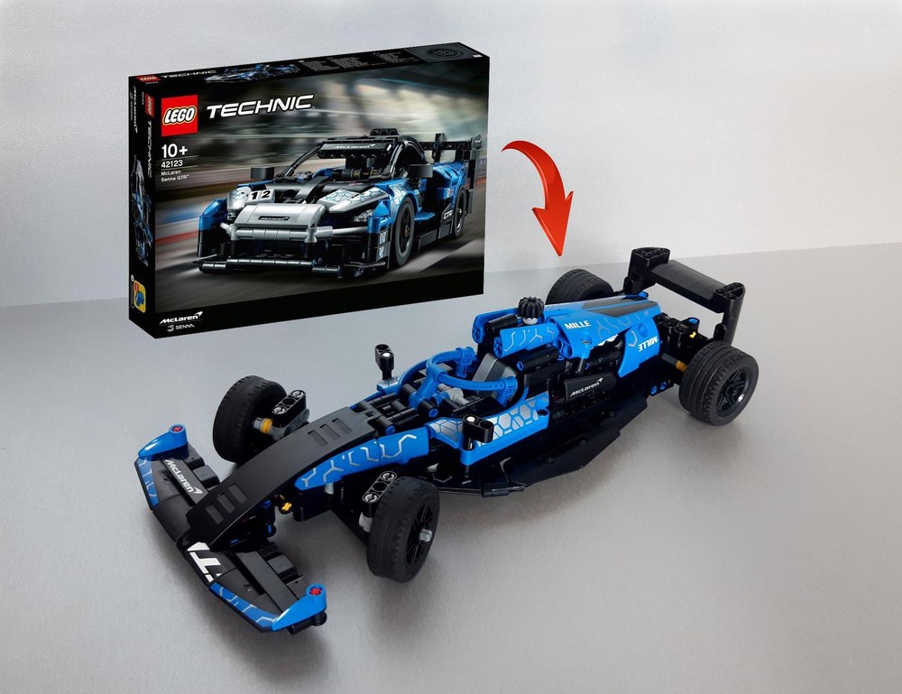 Lego 42123 Formula One car