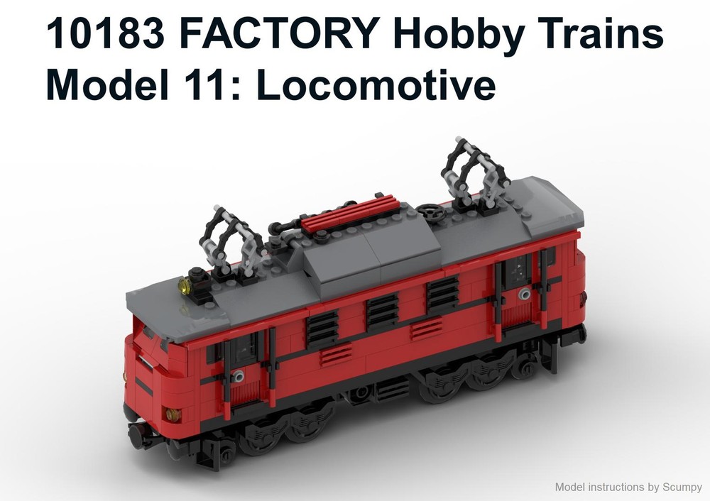 Lego 10183 Model 11: Locomotive