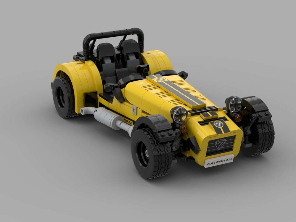 Lego 21307 Caterham Seven MOD v2 (with PDF instructions)