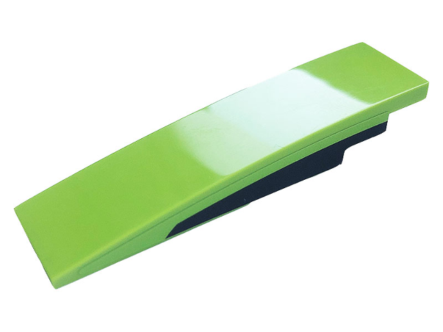 Lego Slope, Curved 8 x 2 with Black Stripe Pattern Model Right Side (Sticker) - Set 76899