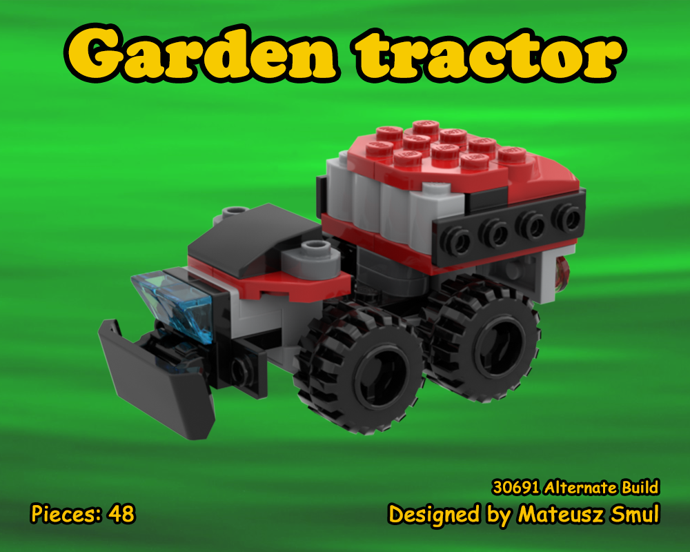 Lego Garden tractor