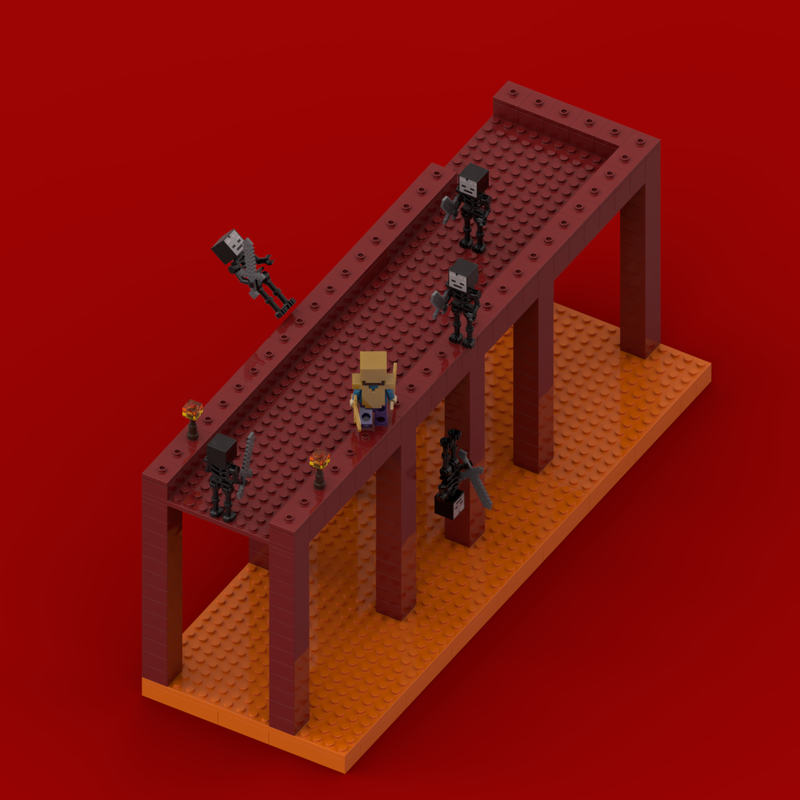 Lego The Wither Skeleton Attack