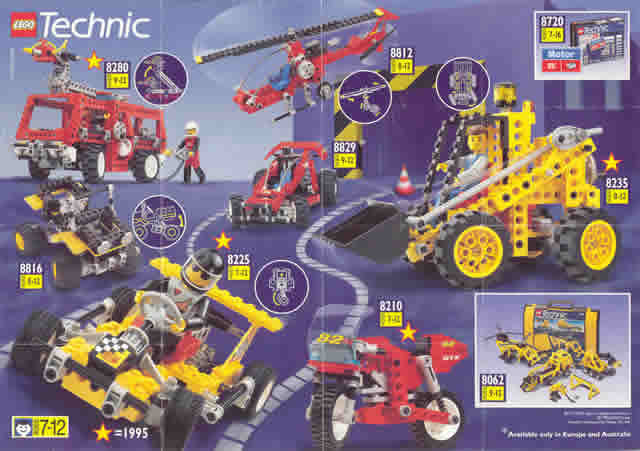 Lego 1995 Mini Technic (4.100.050-EU/OS)