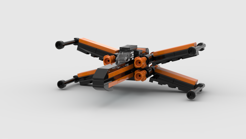 Lego Poe's X-Wing Micro Fighter