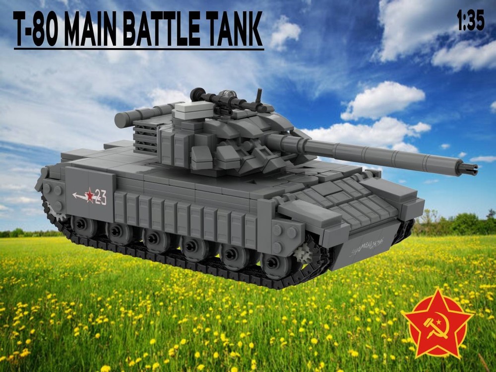 Lego T-80 tank