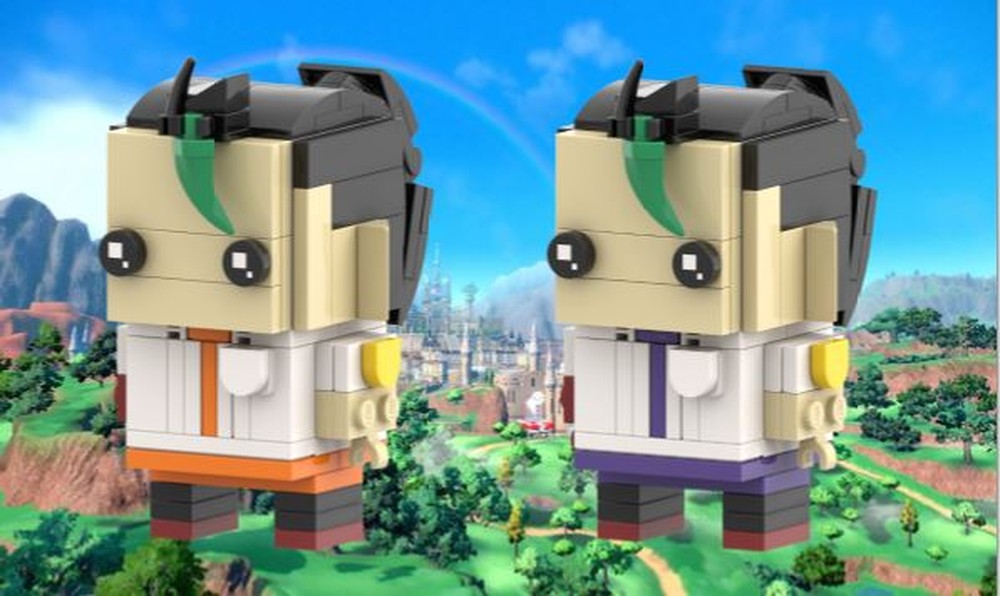 Lego Brickheadz Nemona From Pokemon Scarlet and Violet
