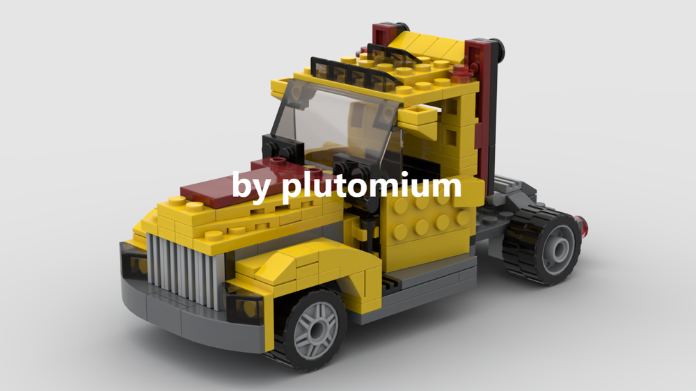 Lego Semi Truck (LEGO 4939 Alternate)