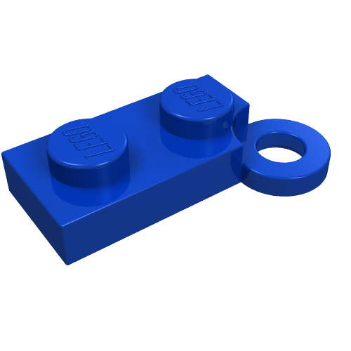 Lego Hinge Plate 1 x 4 Swivel Base / Bright Light Yellow