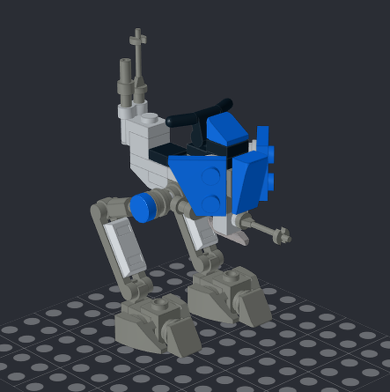 Lego AT-RT (minifigure scale)