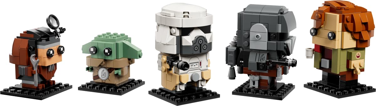 Lego The Mandalorian and Grogu: Allies & Villains