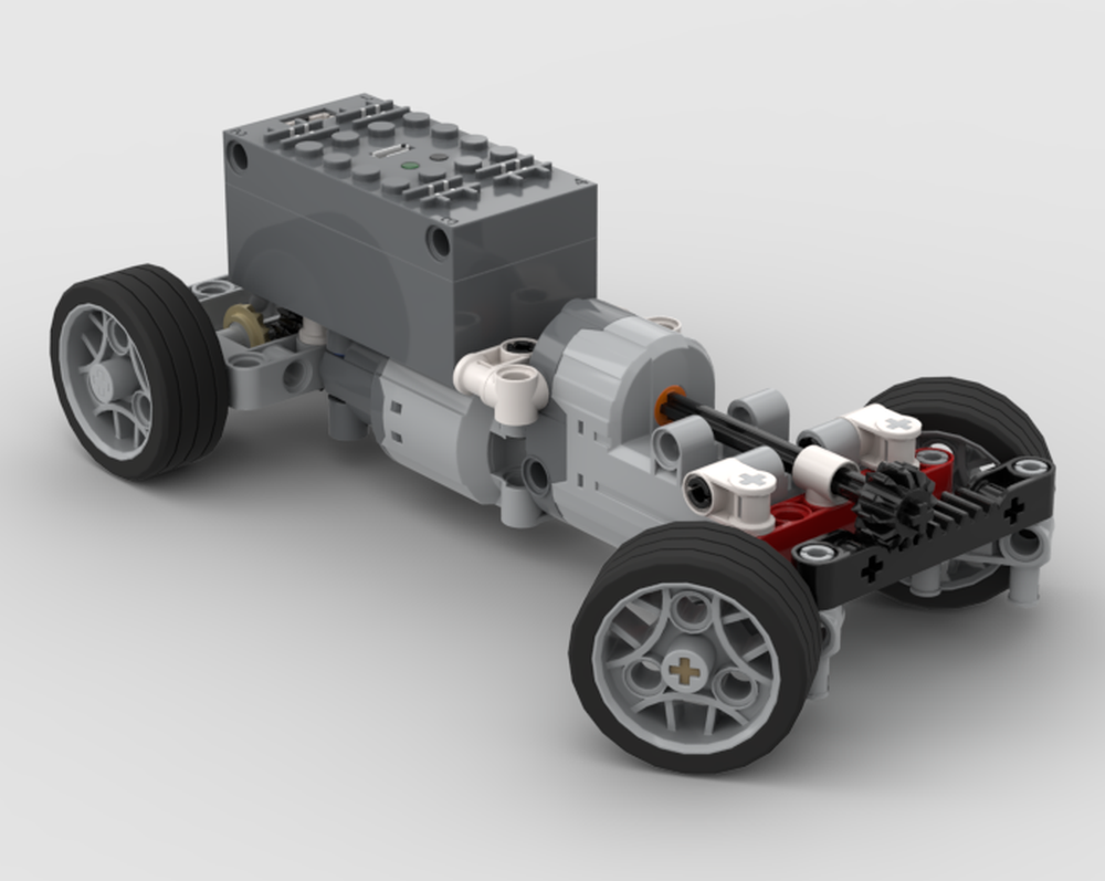 Lego few parts rc car (with Buwizz mod)