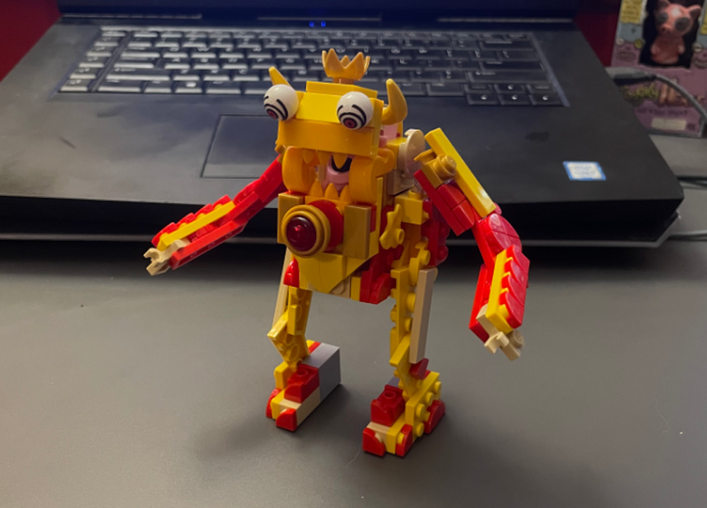 Lego Lion Dance Mech Suit