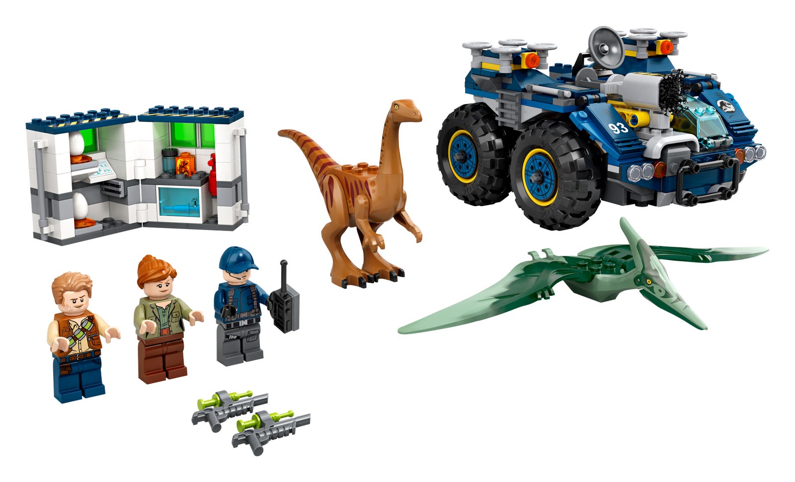 Lego Gallimimus and Pteranodon Breakout