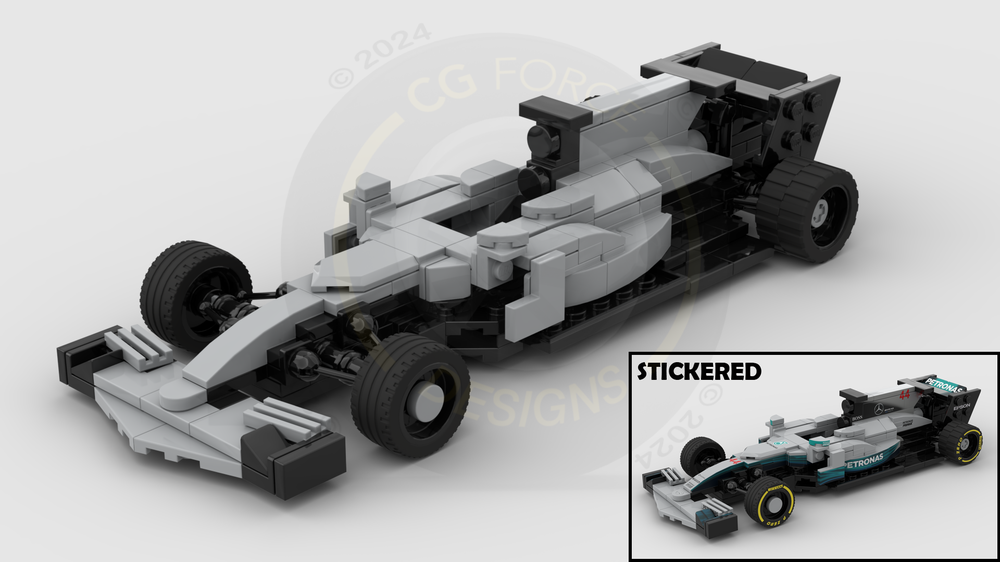 Lego F1 Mercedes W08