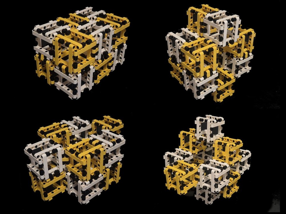 Lego Ghost cube