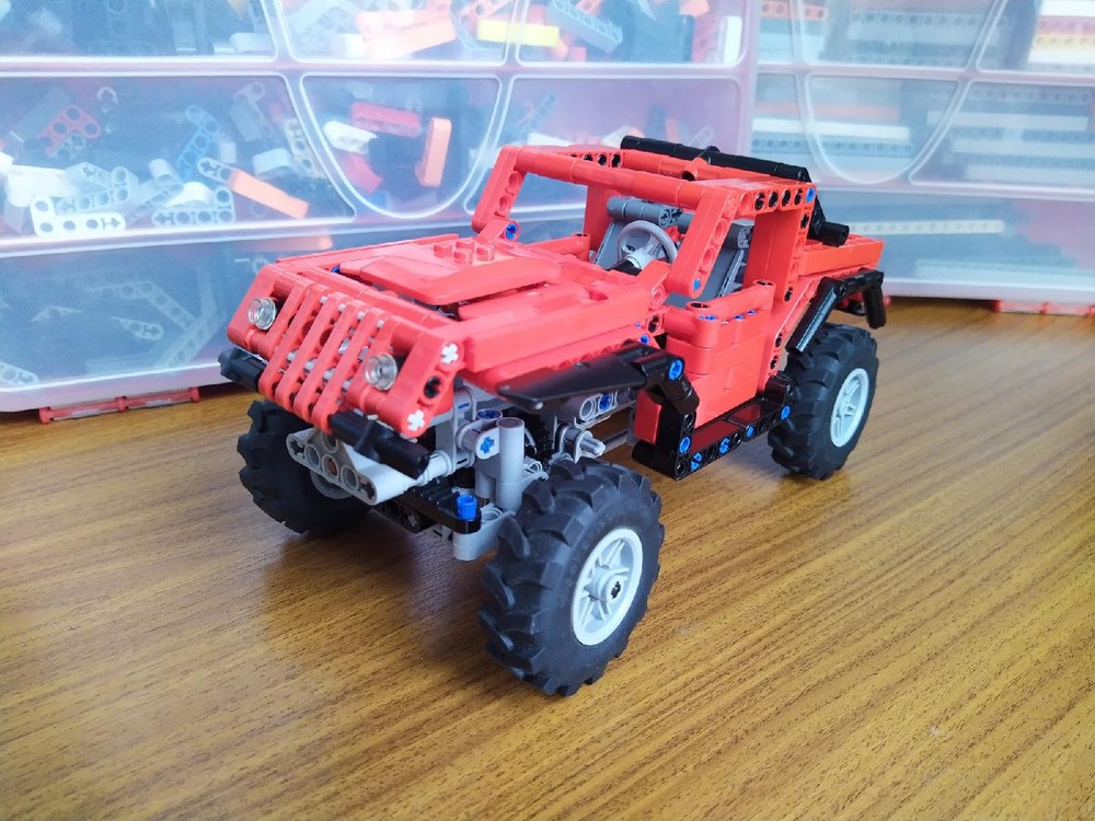 Lego Custom Trial Jeep