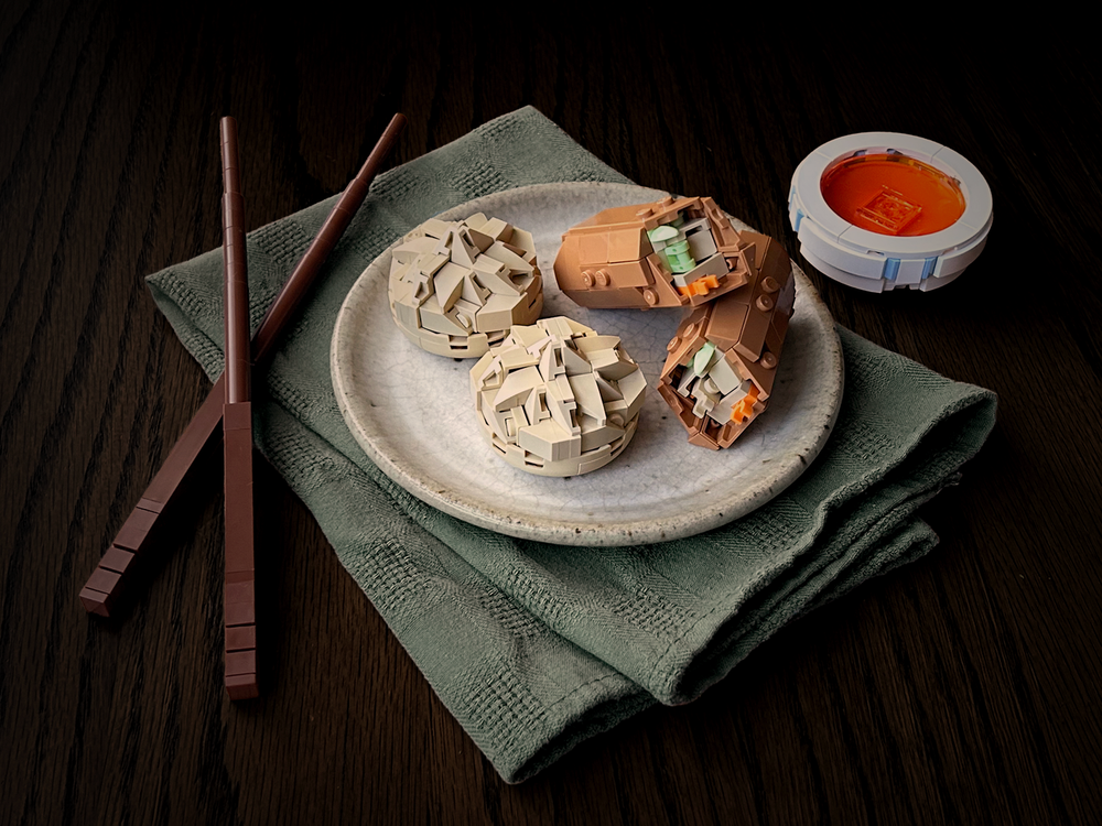 Lego Dumpling & Egg Roll