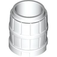 Lego Barrel 2 x 2 x 2 / White