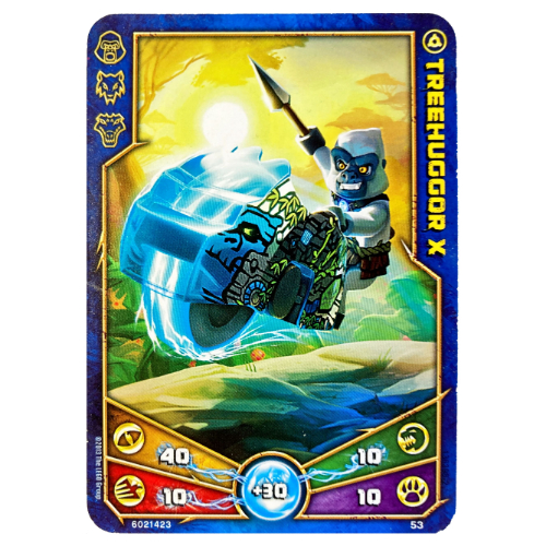 Lego Trading Card, Legends of Chima Deck #1: 53 [Treehuggor X] / [No Color/Any Color]