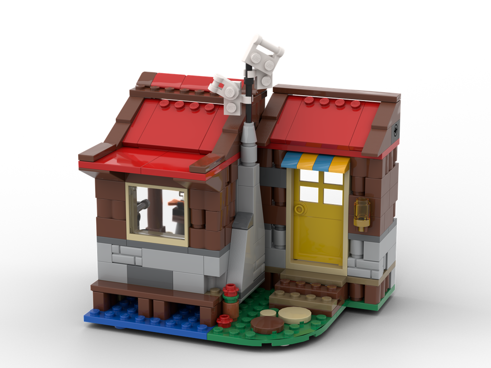 Lego 31098 Alt, Cozy Lakeside Cottage