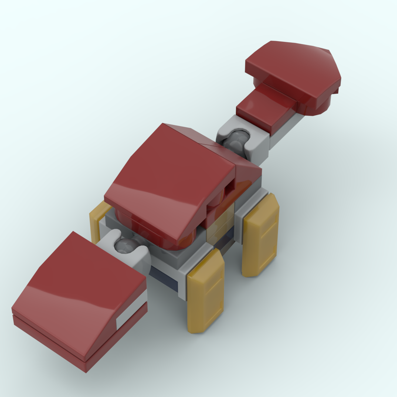 Lego mini saichania from LEGO Marvel set 76203: Ironman Mech armor